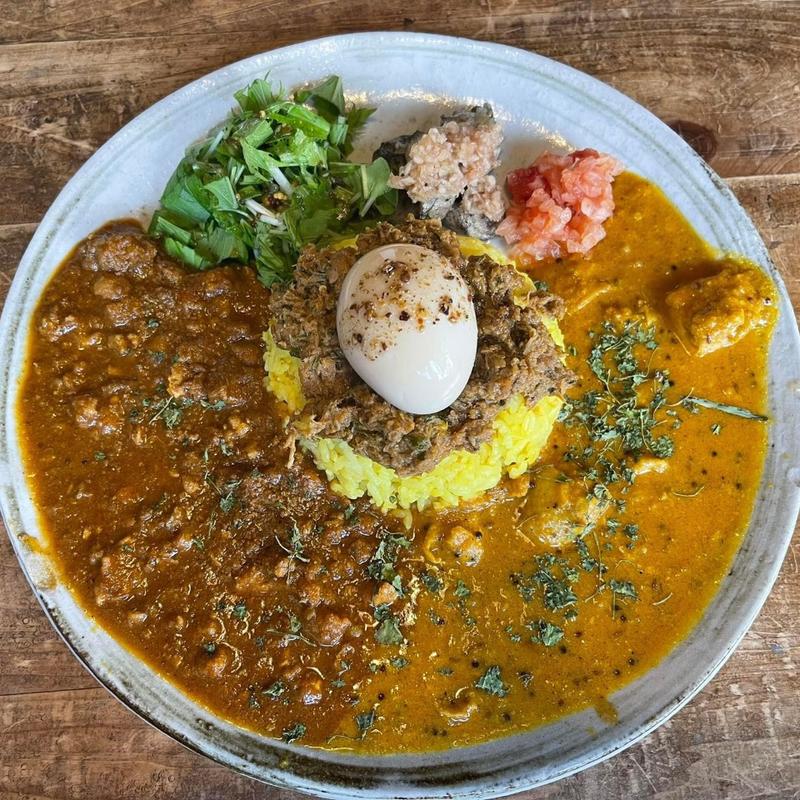 スパイスカレー(ボマイェ)