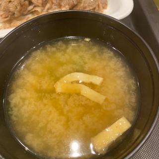 味噌汁(松屋 中洲店 )
