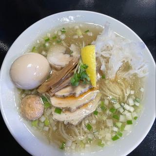 チャーシュー塩中華　味玉トッピング(麺煌MOGAMI)