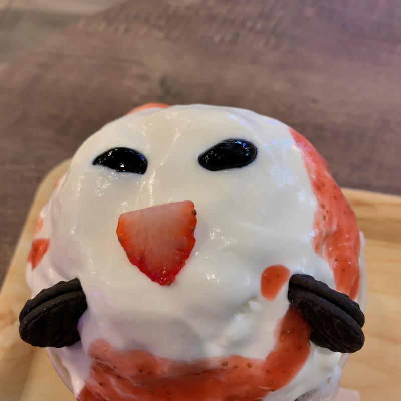 おばけレアチ(天然かき氷 氷の音)