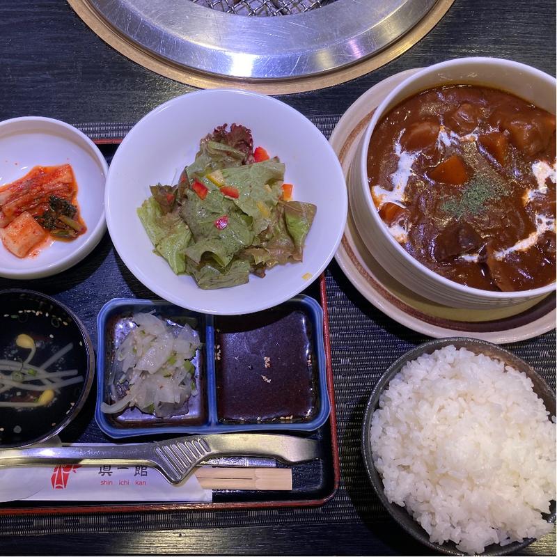 タンシチューランチ(眞一館 宇津木亭 （シンイチカン）)