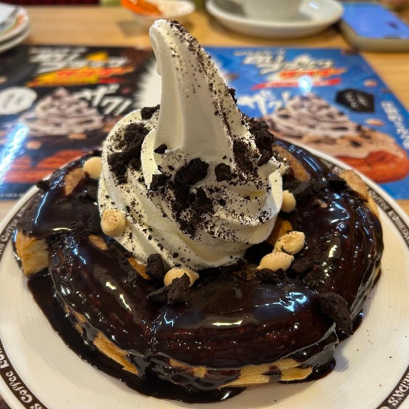 シロノワール　ブラックサンダー(コメダ珈琲店 岡崎若松店)