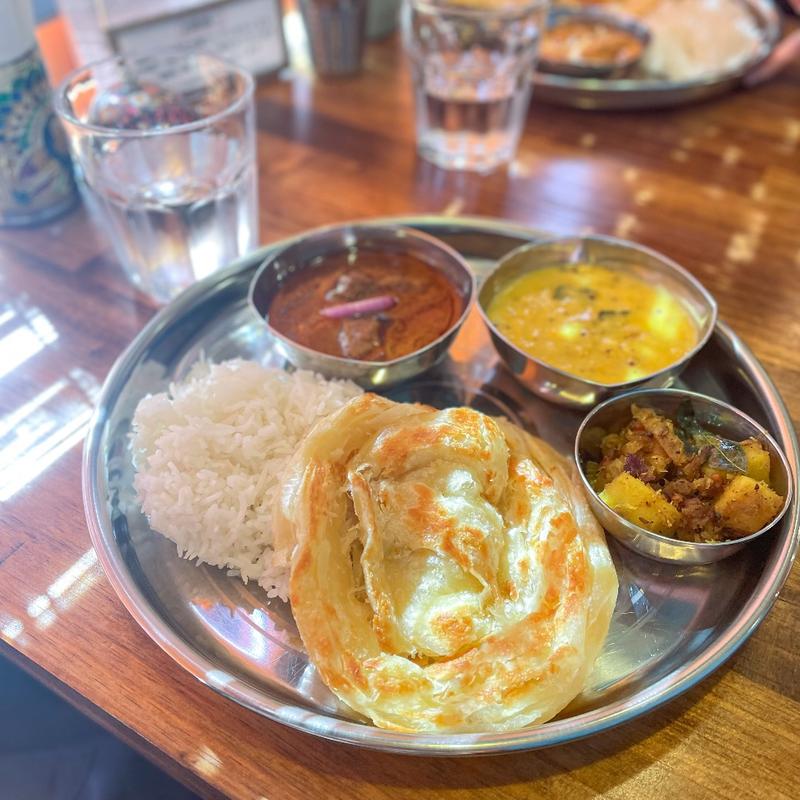 パロタプレート(Chekele 南インド食堂チェケレ)