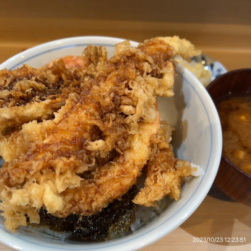 海老天丼(神田 天丼家(かんだてんどんや))