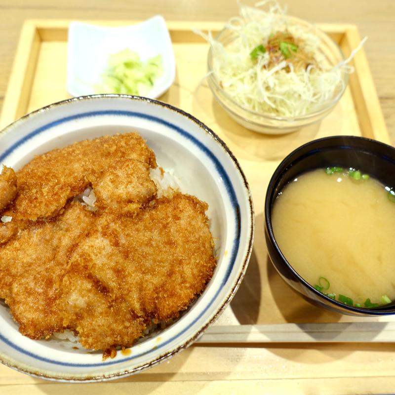 ヒレカツ丼セット(新潟カツ丼 タレカツ 心斎橋店)
