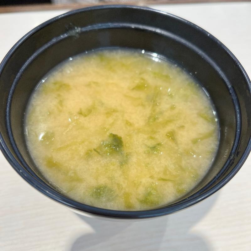 あおさ味噌汁(魚べい ライフガーデンしばた店 )