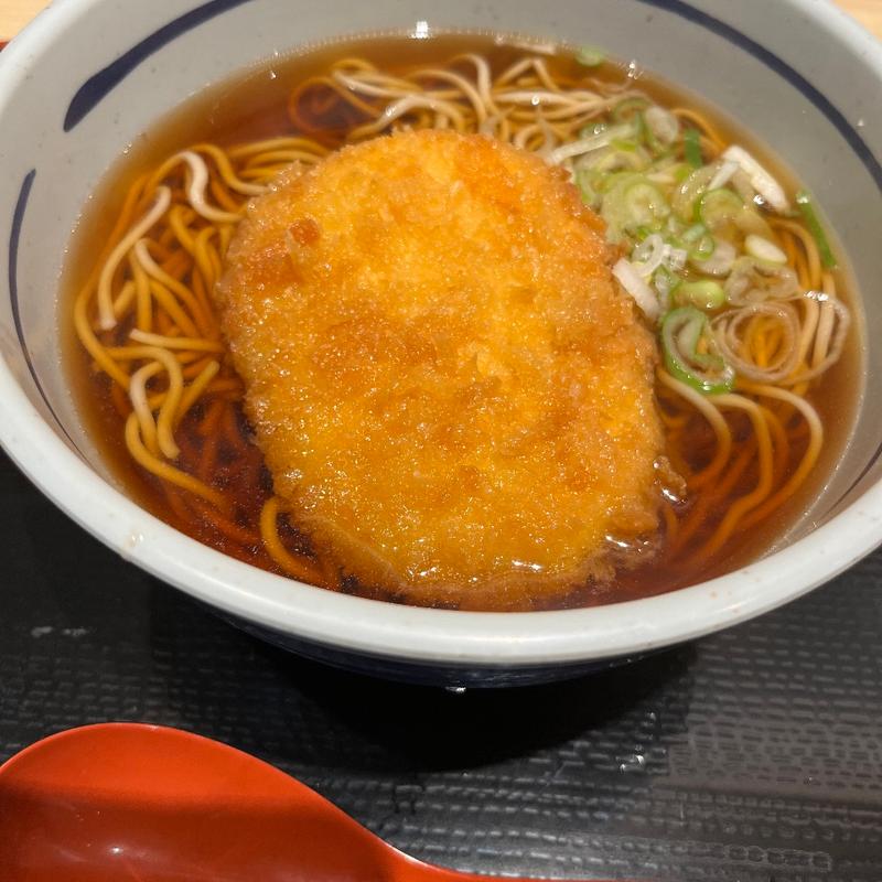 コロッケそば(吉そば 代々木店)