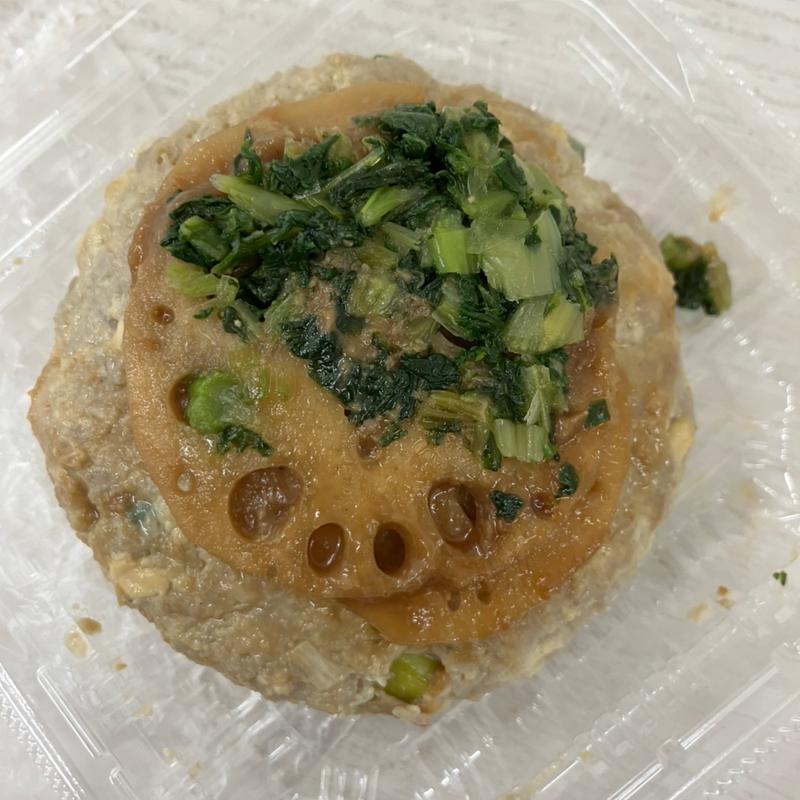 レンコンハンバーグ(農家の息子 おこめ)