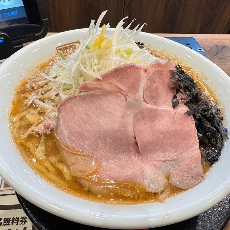 京都鬼脂味噌ラーメン(純米味噌ラーメン みそら堂 おもちゃのまち総本店)
