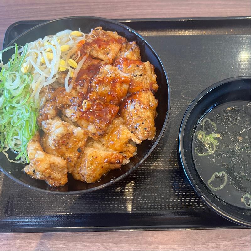 上てっちゃん丼肉増し(韓丼 所沢けやき台店)