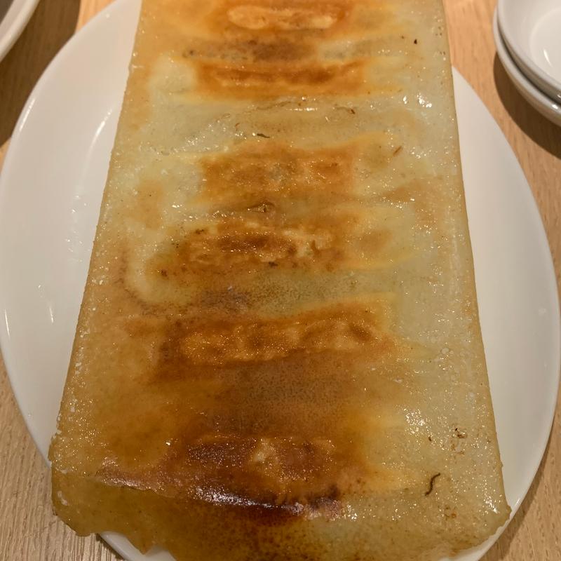 えびと豚肉入り焼き餃子(鼎泰豐 横浜ランドマークプラザ店)