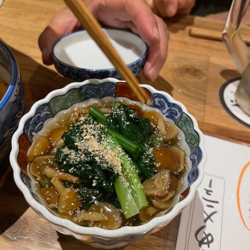 小松菜のおひたし(酒ト飯 おぎんち)