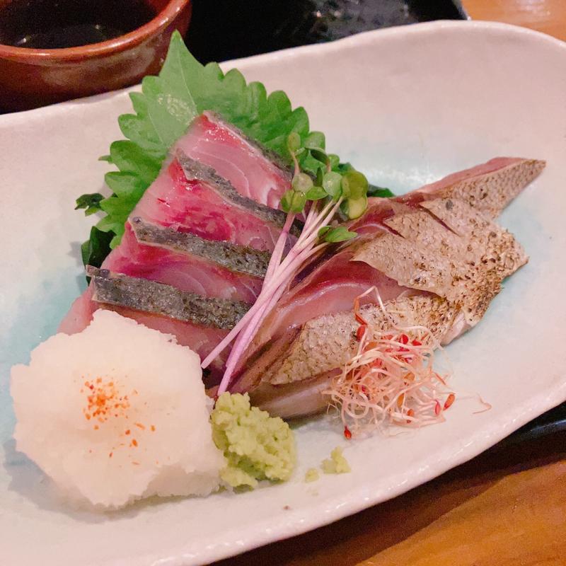 ブリの炙りポン酢定食(土鍋炊きご飯 おこめとおかず)