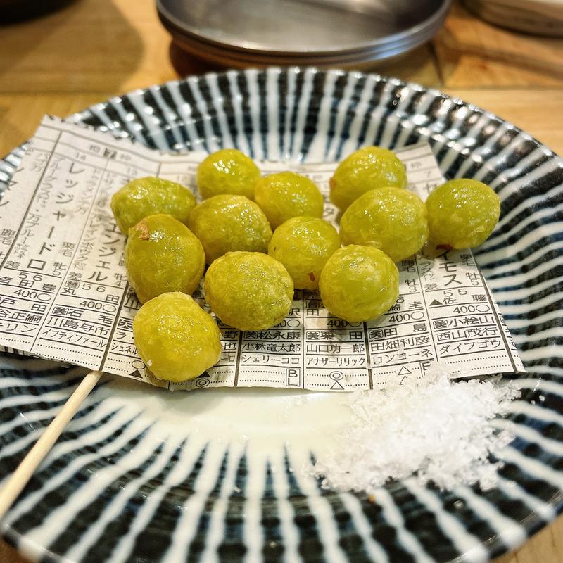 揚げ銀杏(大衆酒場 チャン栓チャン)