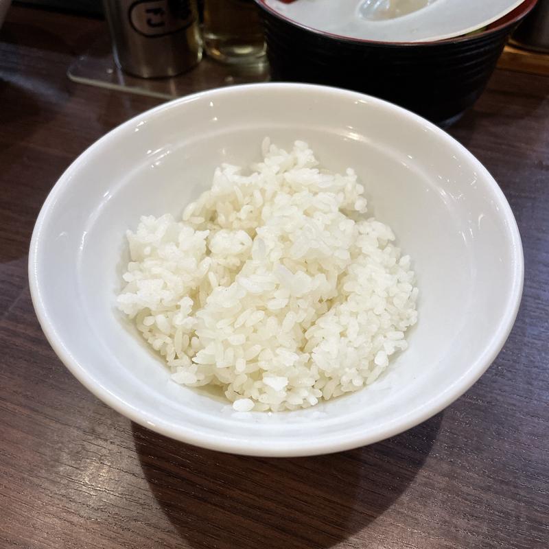 半ライス(横浜家系 侍 渋谷店)