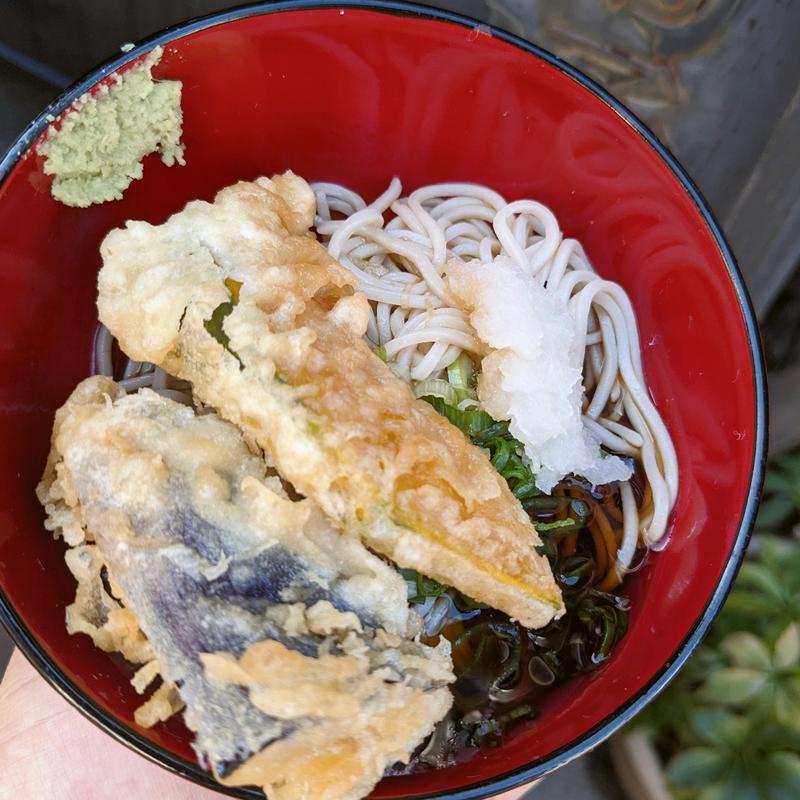 天ぷらそば(京乃四季 （きょうのしき）)