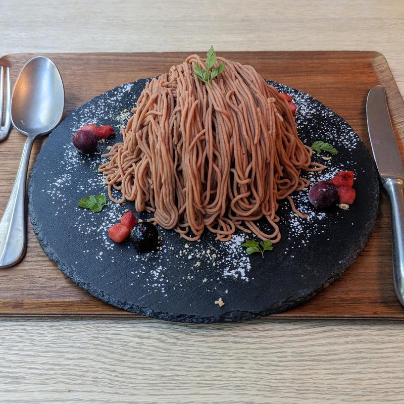 モンブラン山(菓寮 伊藤軒)