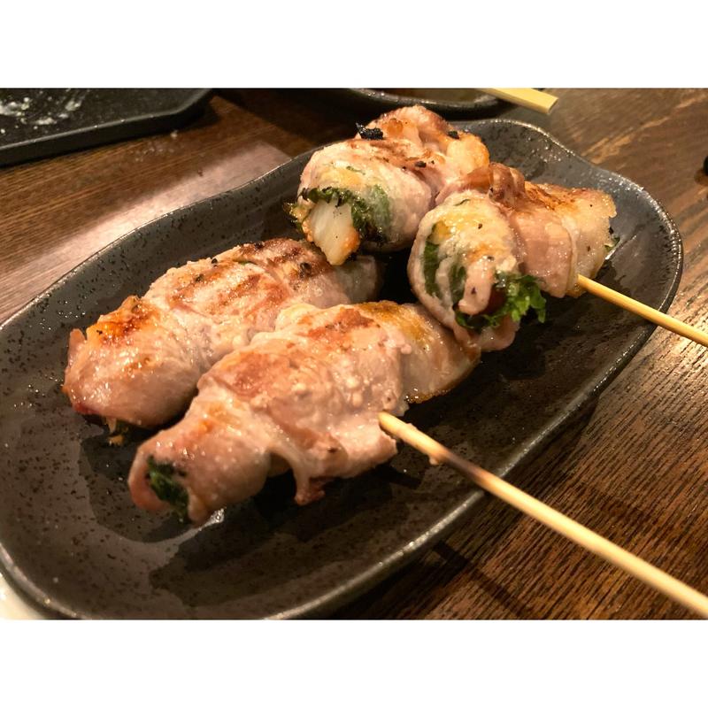 ハス明太肉巻き(炭焼鶏 HAKU)