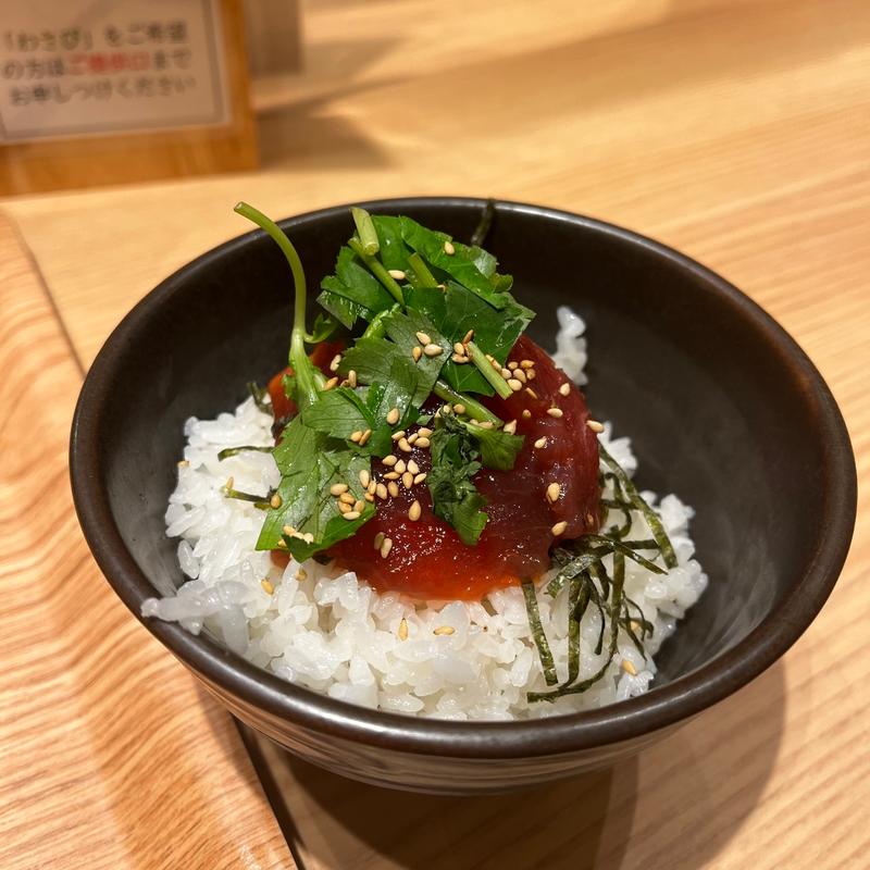 セット漬け鮪丼(だし茶漬け えん 新宿小田急エース店 )
