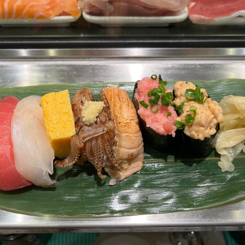 寿司屋の朝ごはんあら汁付(魚がし日本一 エキュート品川サウス店 )