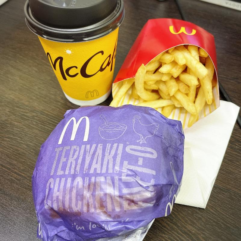 てりやきチキンフィレオセット(マクドナルド 恵比寿駅前店 （McDonalds）)