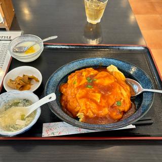カニ肉入り天津丼(陳家菜房)