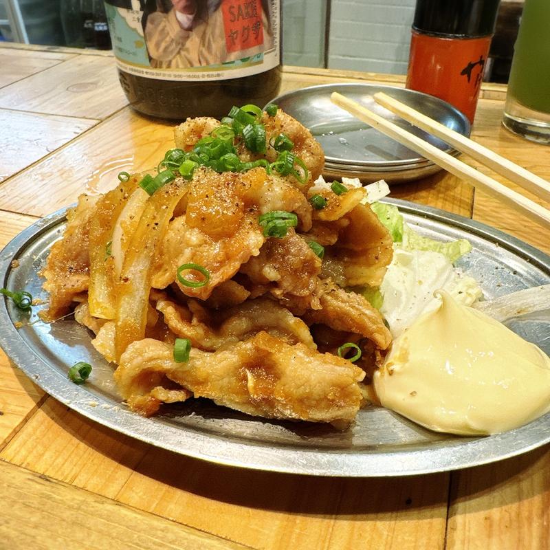 しょうが焼き(大衆酒場 チャン栓チャン)