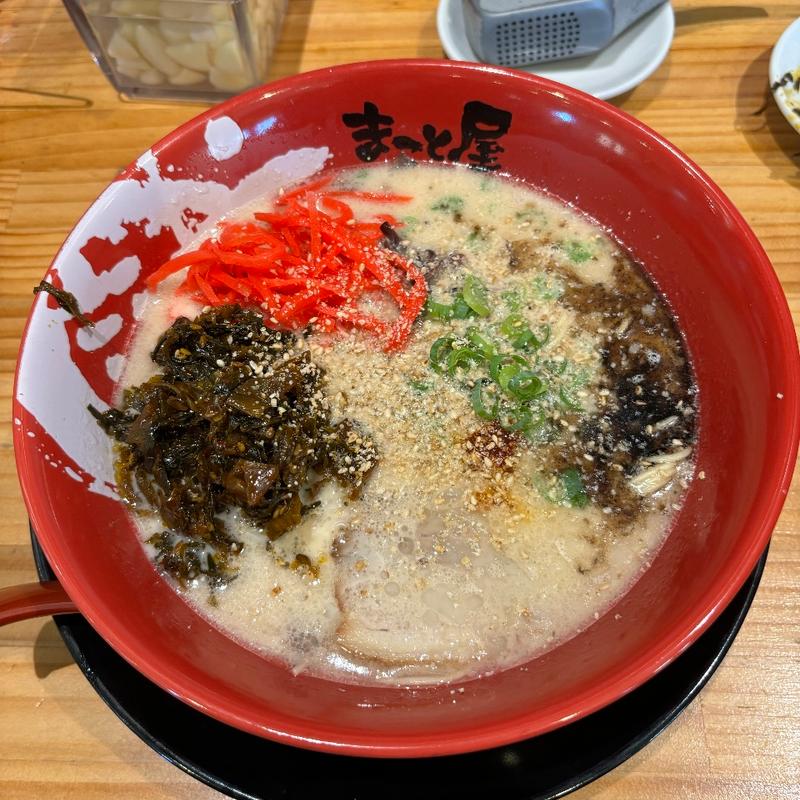 牛醤ラーメン(ラーメンまこと屋 長居公園南店)