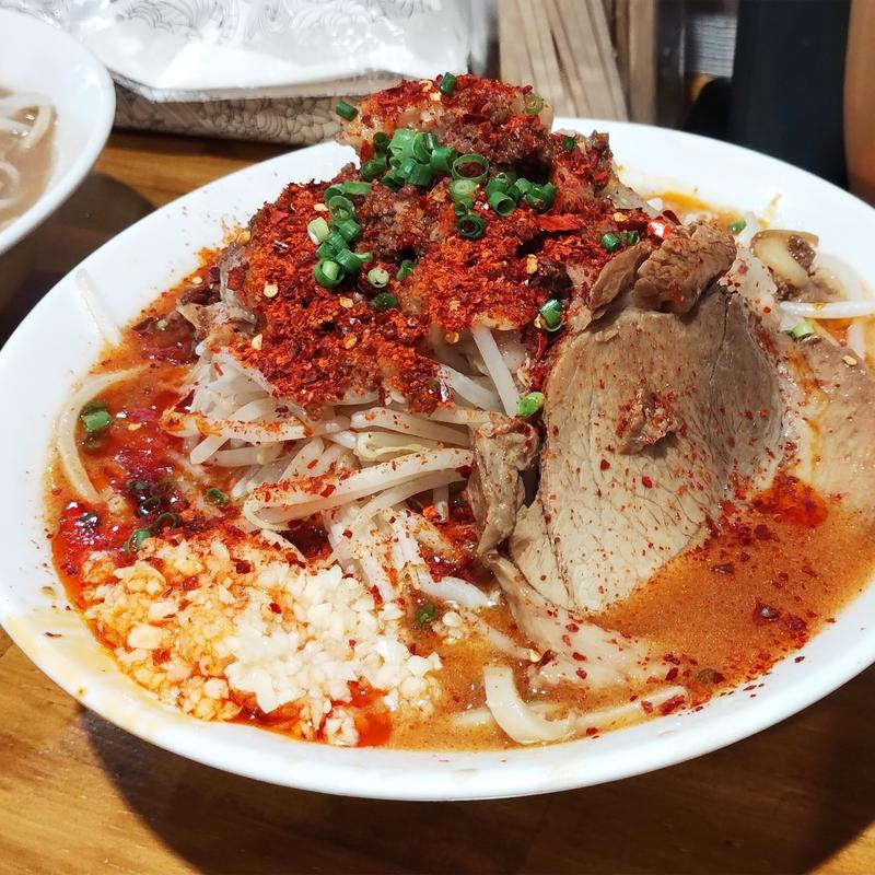 【数量限定】辛麺(並)(豚ギャング 天神本店)