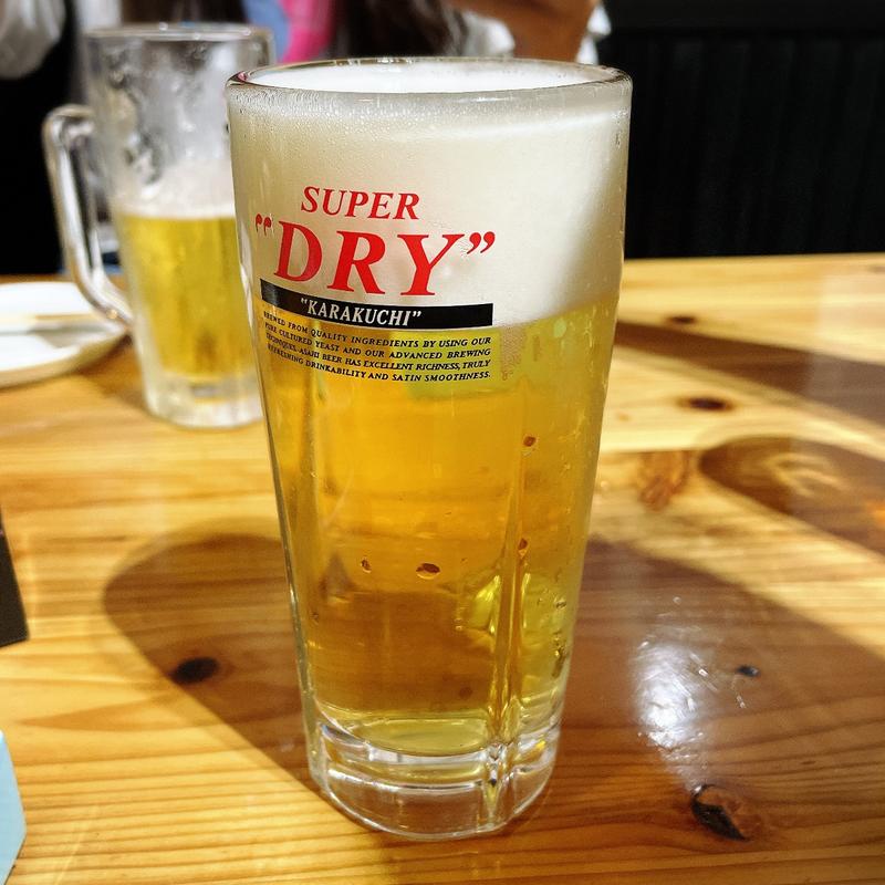 生ビール(魚の店 オカモ倶楽部)