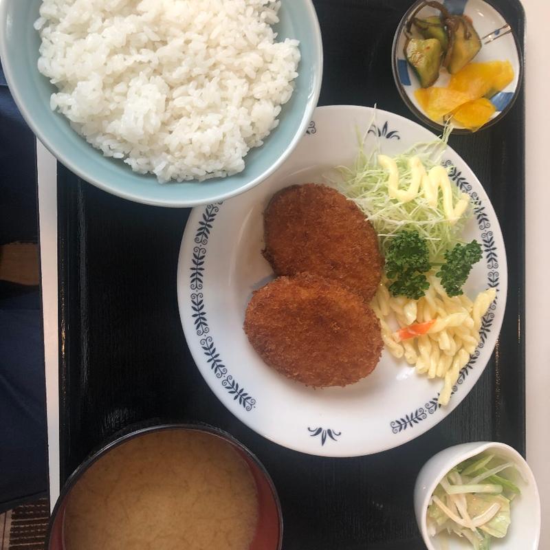 コロッケ定食(北京亭 本店 （ペキンテイ）)