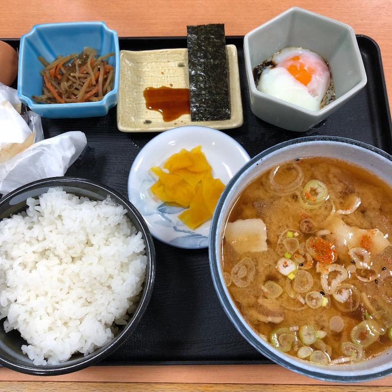 とん汁定食(長者原サービスエリア(上り線)「長者の茶屋」)