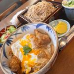 かつ丼セット(そば処 長岡屋)