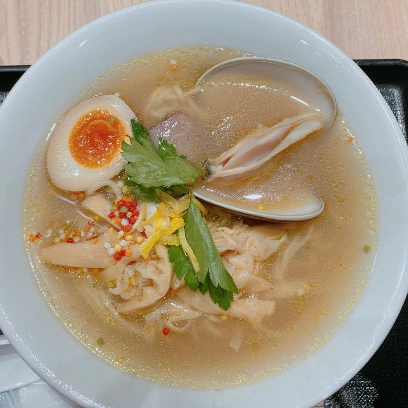 大はまぐりらぁめん(らぁめん香房 登里勝 ジャズドリーム長島店)