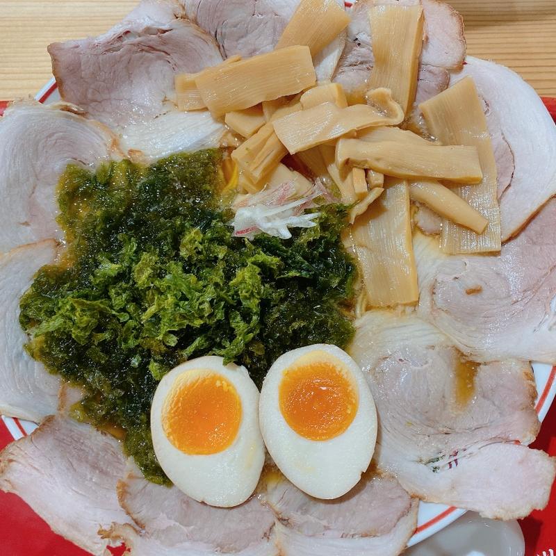 焼きあご煮干し醤油ラーメン(ラーメン魁力屋 イオンモール岡崎店)