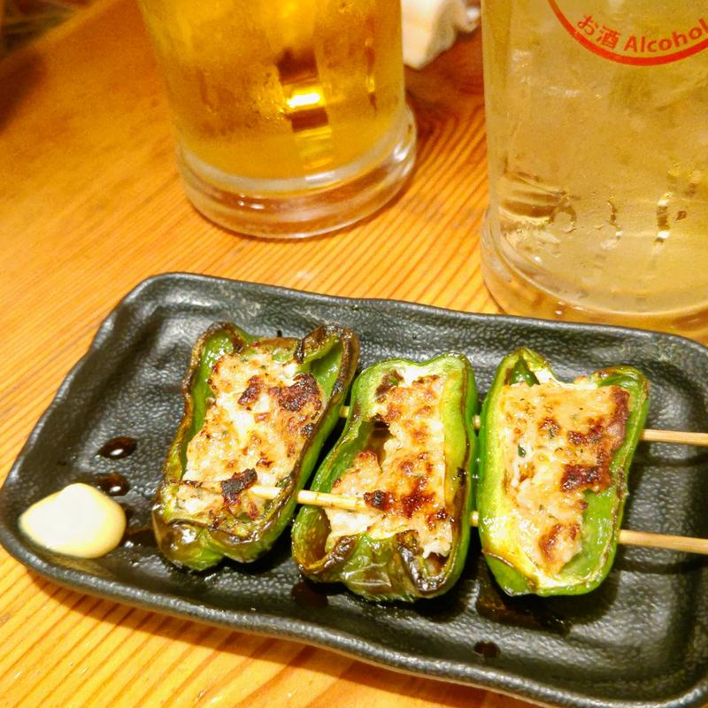 ピーマン肉詰(鳥貴族 石川町南口店)