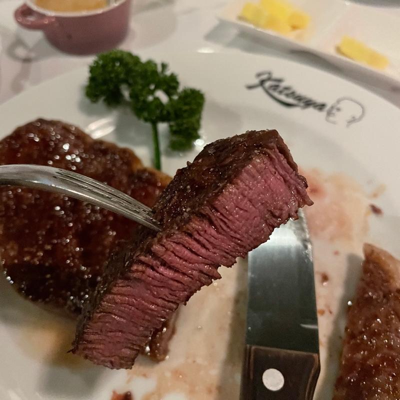 フィレステーキ(Katsuya charcoal grill steakhouse)