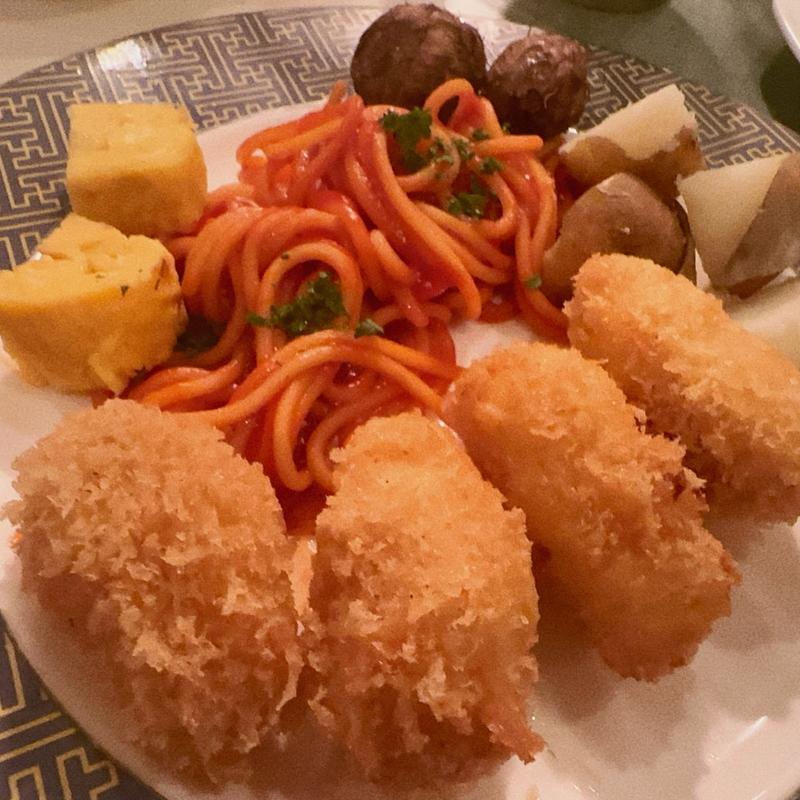 カニコロッケ(ステーキ 洋食 HAYASHI)