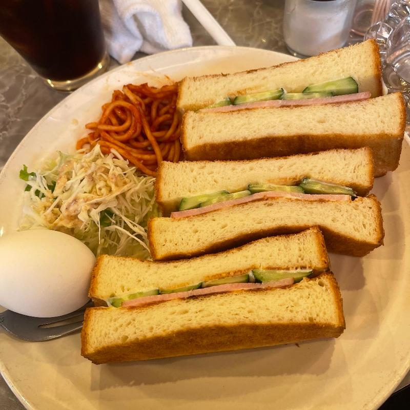 ハムトーストモーニング(点と線)