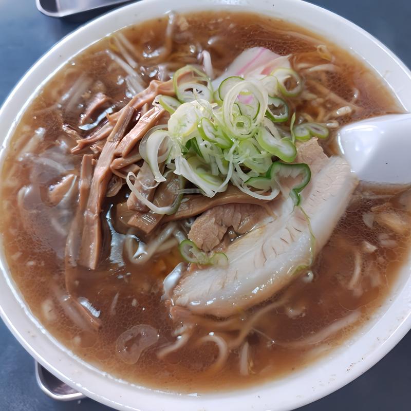 赤味噌ラーメン(北海道ラーメン(唐麺))