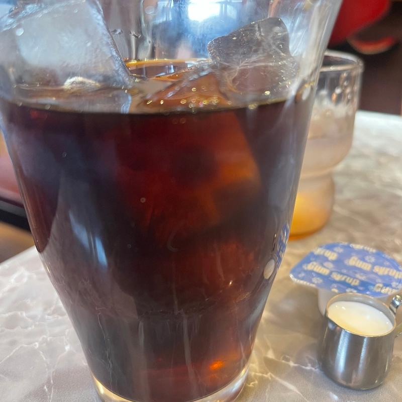 アイスコーヒー(点と線)