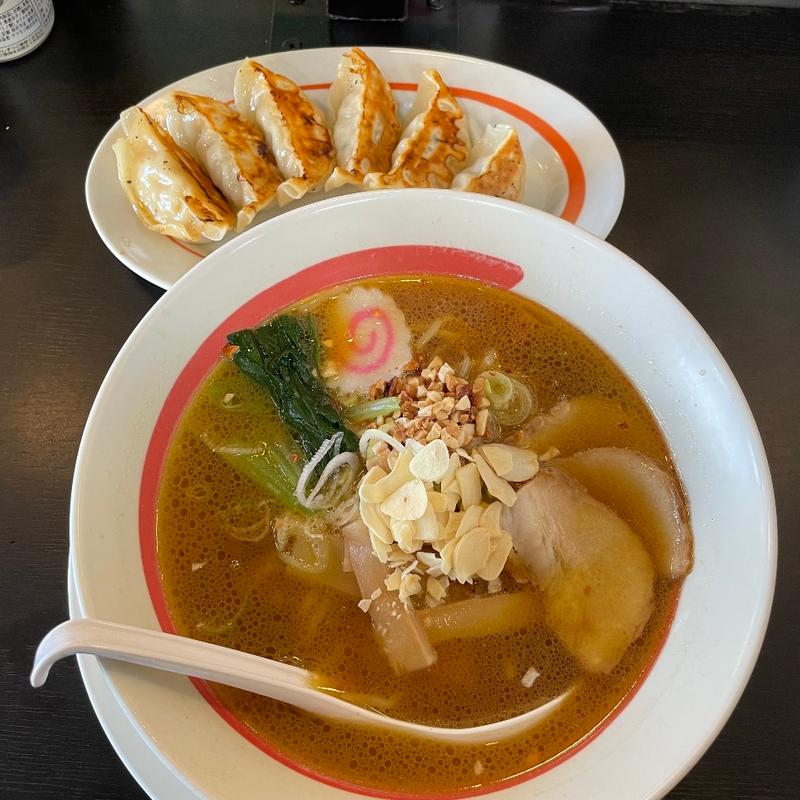 ガリバタ醤油らーめん(幸楽苑 天王店 )