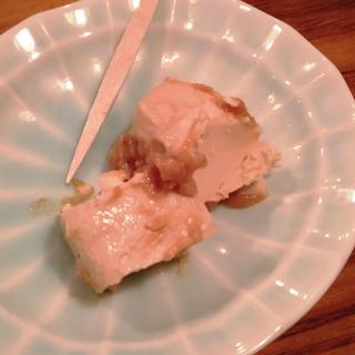 蔵醍醐チーズの味噌漬け(小鉢とお酒 KANADE)