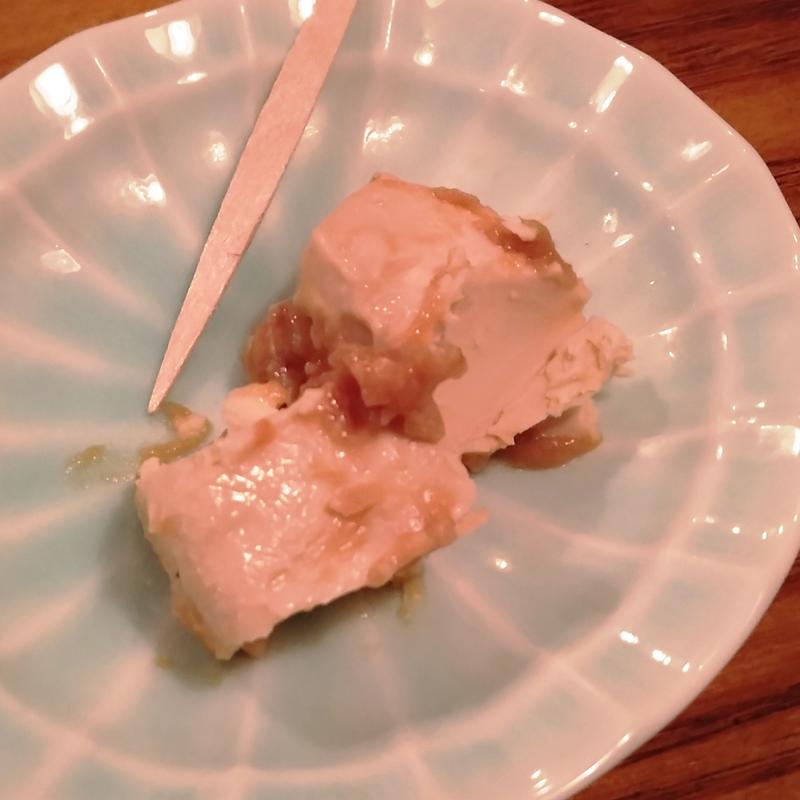 蔵醍醐チーズの味噌漬け(小鉢とお酒 KANADE)