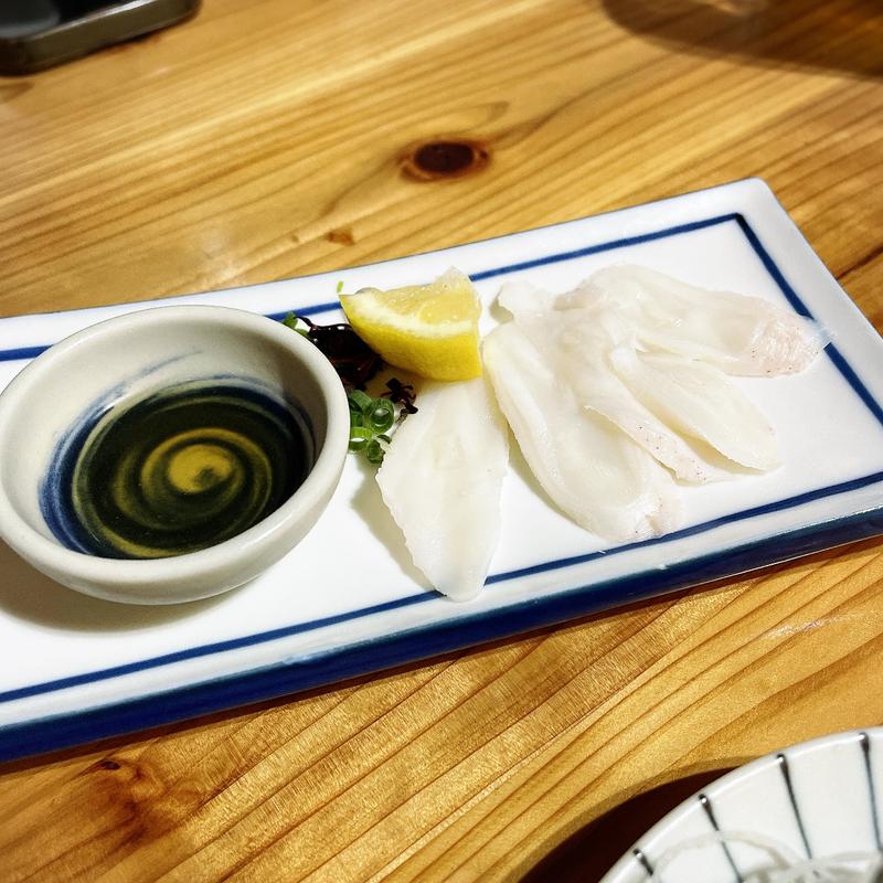 活生たこ刺し(魚の店 オカモ倶楽部)