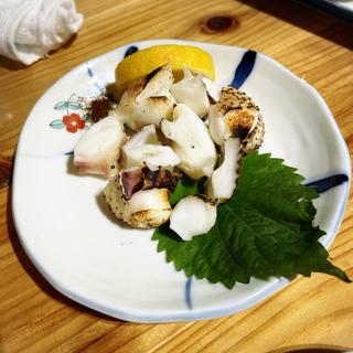 ゲソ塩焼き(魚の店 オカモ倶楽部)