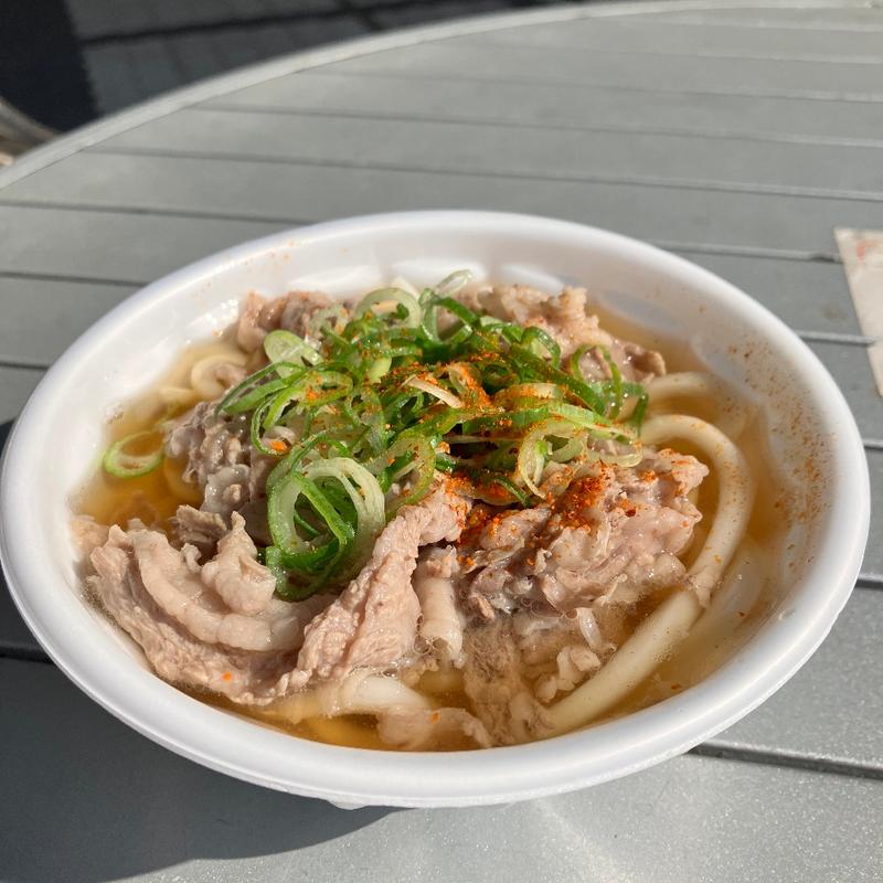 肉吸い（うどん入り）(肉焼総本家三輪)