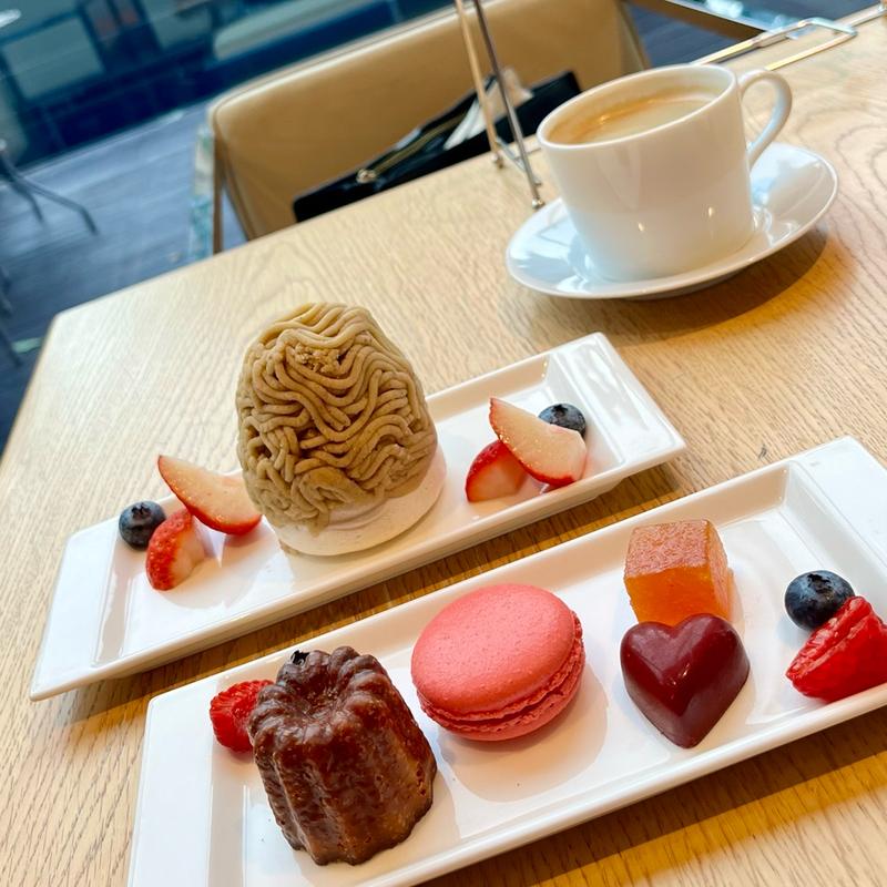 和栗のモンブラン(ラ・プレシューズ 紀尾井町店)