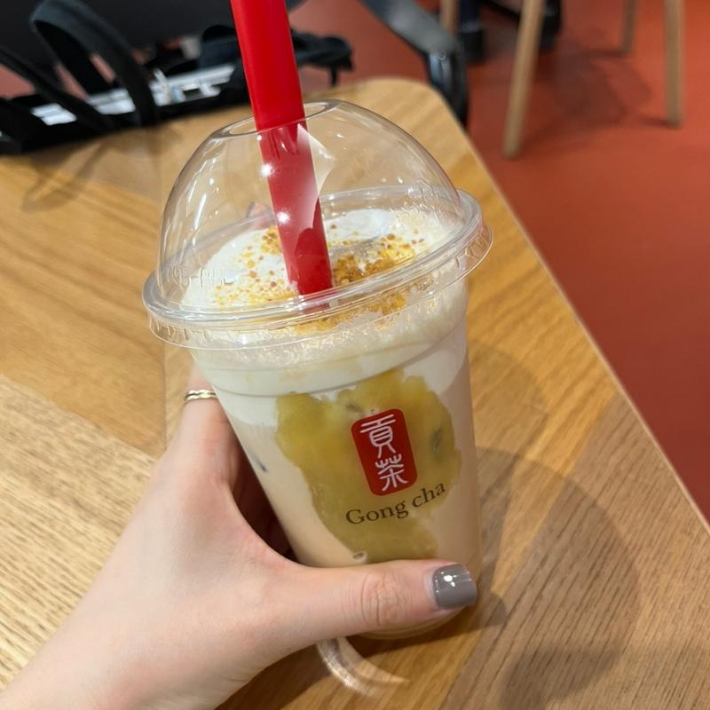 焼き芋ごくり ミルクティー(ゴンチャ 東京駅 グランルーフ フロント店 (Gong cha))