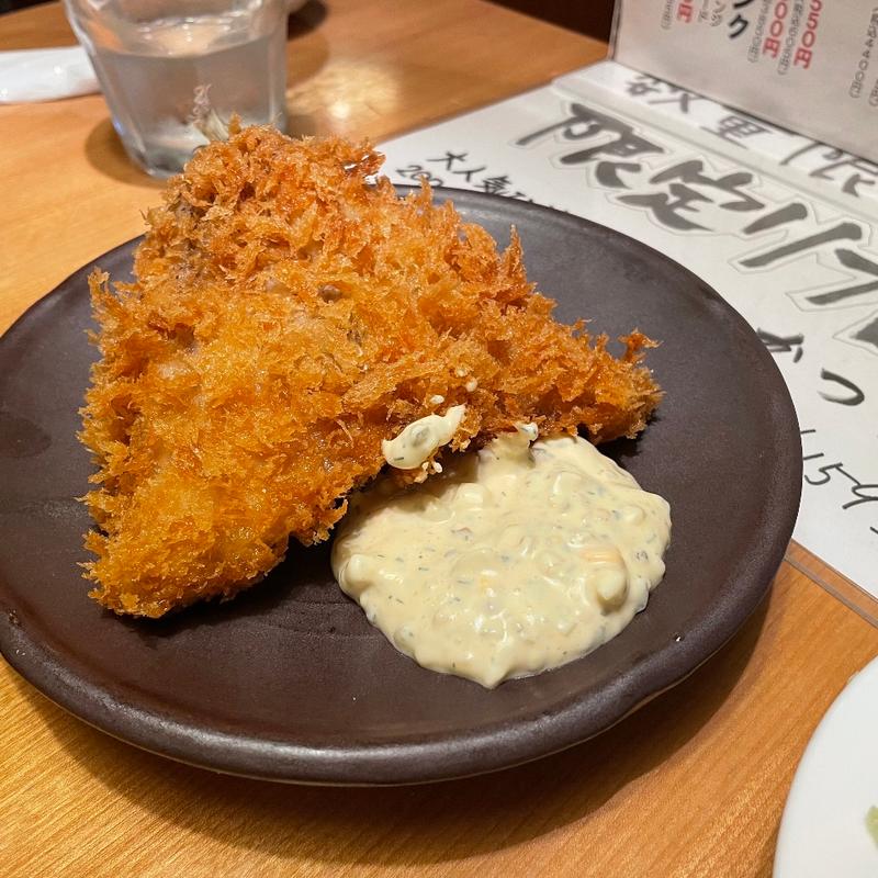 アジフライ(トンカツ　ツキウマ)